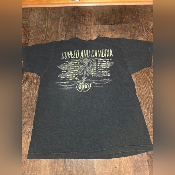Coheed and Cambria Black Graphic T-Shirt- 2010 Size Med. - Picture 6 of 6
